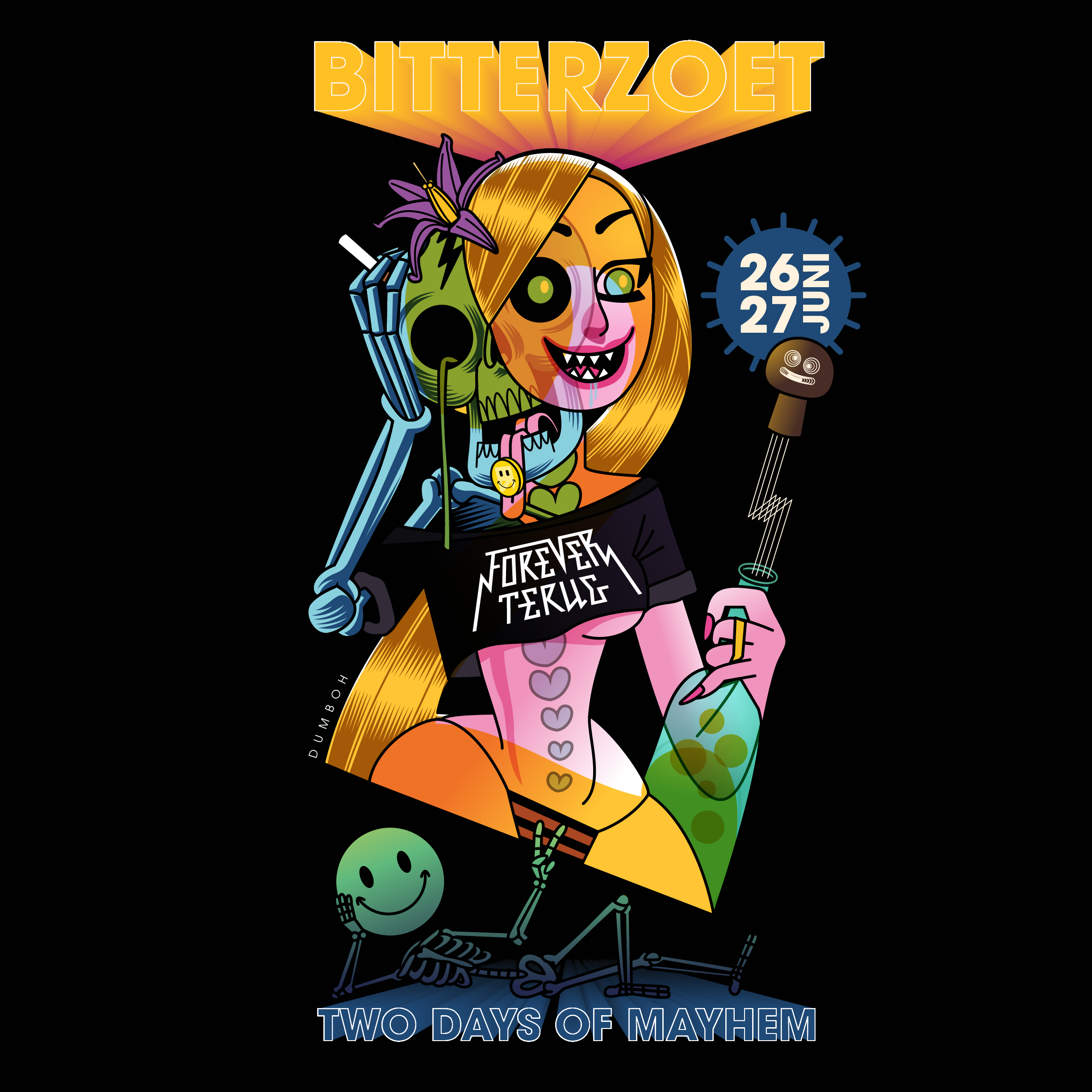 Bitterzoet forever terug 2 days of mayhem re opening saturday