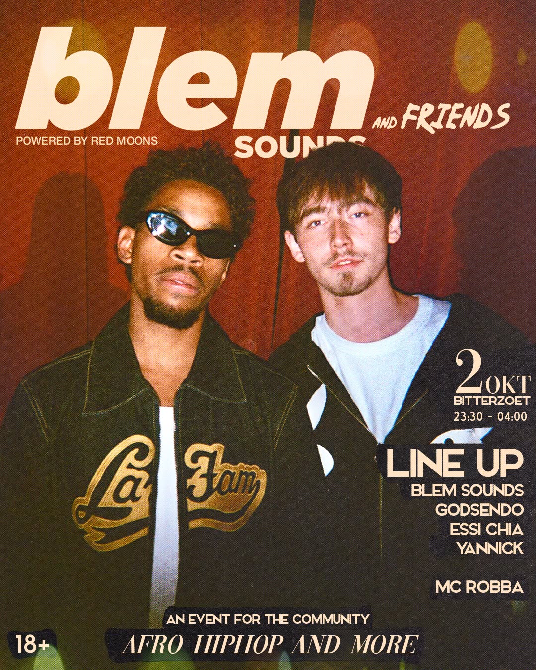 BLEM SOUNDS & FRIENDS in Bitterzoet, Amsterdam
