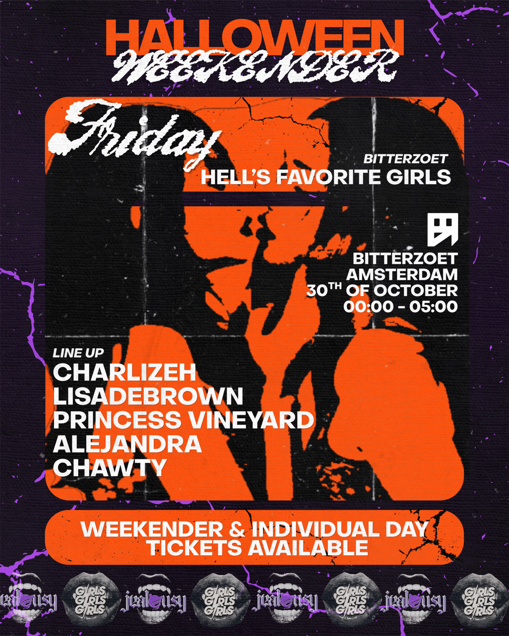 Hells Favorite Girls / by Jealousy & Girls Girls Girls — Bitterzoet, Amsterdam